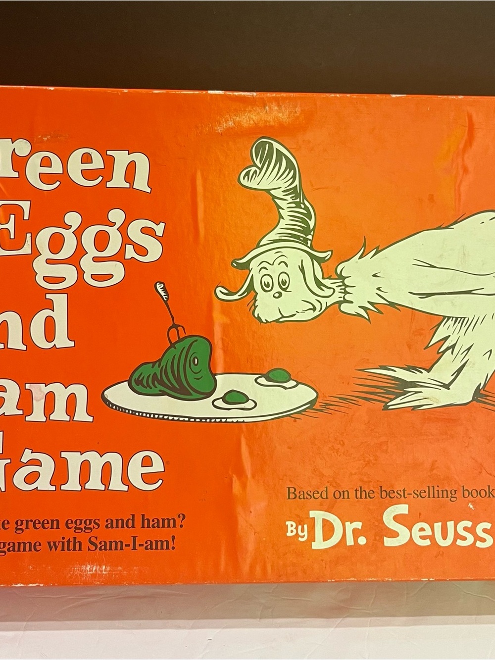 Green Eggs and Ham Board Game Dr. Seuss University Games 1996 Complete Set VTG